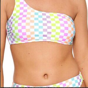 Pastel Checkered Swim Suit by Crown & Ivy Size Small